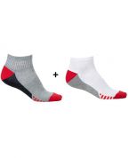Ponožky DUO RED, 2 páry v balení 